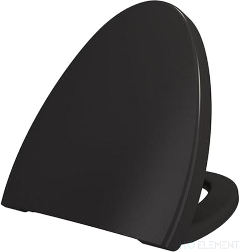 Крышка-сиденье Bocchi Etna черная матовая, с микролифтом