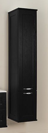 Шкаф-колонна Акватон Леон 1A186503LBPT0 цвет Черный