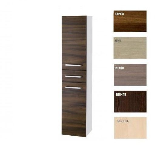 Шкаф-пенал Dreja Q Max 65815 левосторонний, кофе