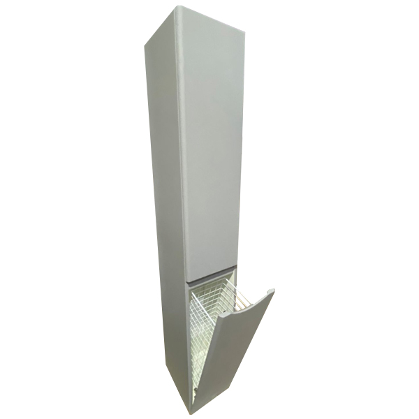 Колонна универсальная Style Line "Бергамо L" с корзиной, серый, PLUS