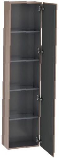 Шкаф-пенал Duravit L-cube LC1170R8686 правосторонний, капучино