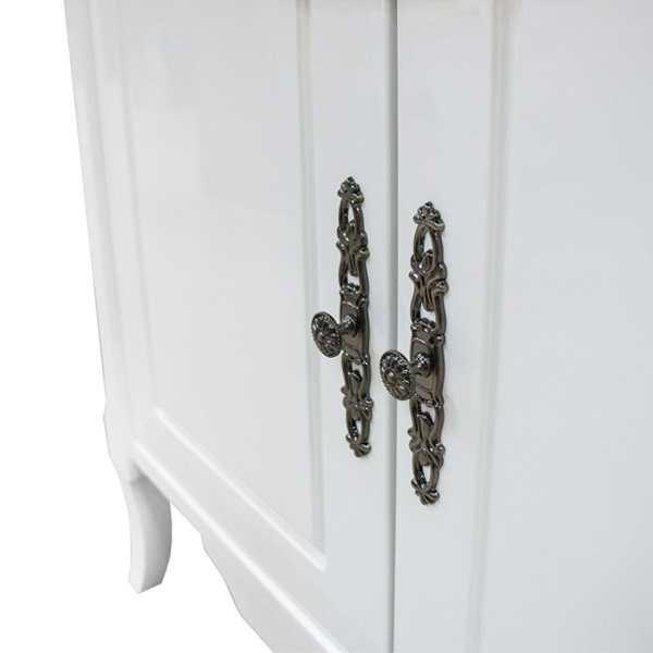 Тумба-умывальник Comforty "Версаль-90" слоновая кость с раковиной Comforty JS90