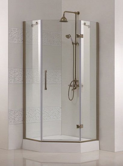 Cezares Magic-P-1-90-C-Br-R душевой уголок