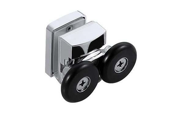 AQ ARI RO 08020BL Душевой уголок Aquatek 1/4 круга,800x800x2000, профиль черный, стекло прозрачное