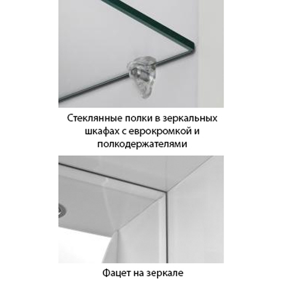 Зеркало-шкаф Style Line Олеандр-2 55/С, ЛС-00000049