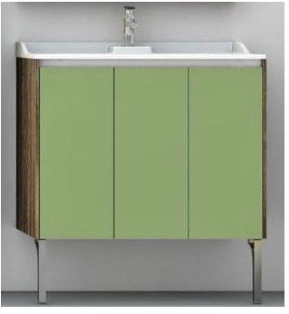 Тумба под раковину Акватон Фабиа М 65 (1A1596K1FBAC0) фисташка/дуб инканто