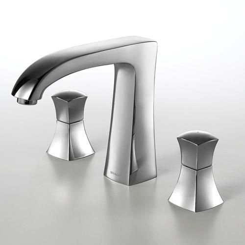 Встраиваемый смеситель на 3 отверстия Bravat Whirlpool F578112C-1