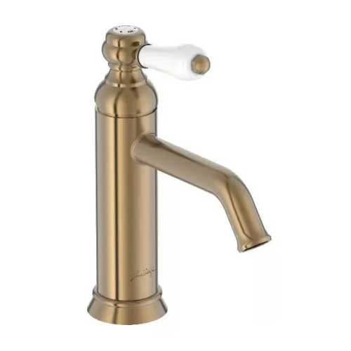 E24360-BCN LOUISE смеситель для раковины без донного клапана матовое золото