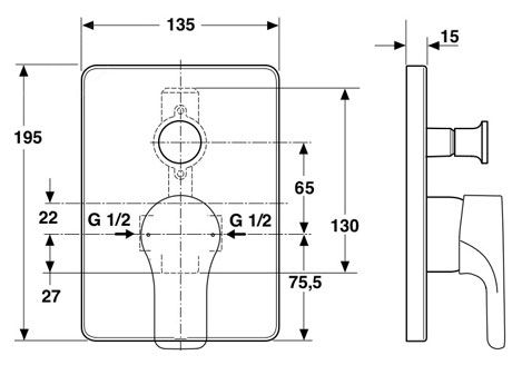 Смеситель Ideal Standard Attitude A4607AA для ванны с душем