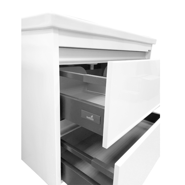 Тумба-умывальник Comforty "Дублин-89" белый с раковиной COMO 90 R-UM-COM90/1