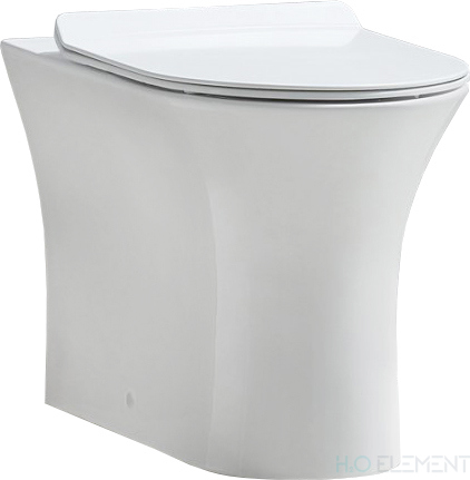 Унитаз приставной BelBagno Ancona BB1224CBR-P безободковый (готовый набор)