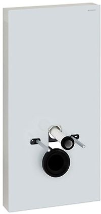 Сантехнический модуль для подвесных и напольных унитазов Geberit Monolith Plus 131.221.SI.1 с подсве