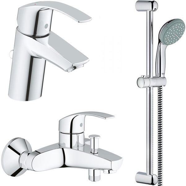Душевой комплект Grohe Eurosmart 124446
