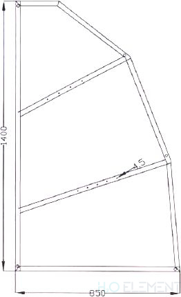 Каркас для ванны Cersanit Joanna 150