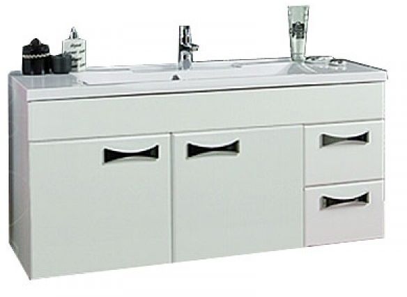 Тумба с раковиной Акватон Диор 1A1106K0DR010 цвет Белый