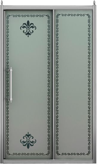 Душевая дверь в нишу Cezares Retro scorrevole BF1 120 PP Cr