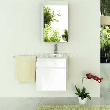 Тумба-умывальник Comforty "Диана-50" подвесная белый с раковиной "Ringo50 F01" УП/"Next 50"