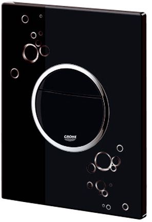 Кнопка смыва Grohe Nova Cosmopolitan 38847KI0 черный с белым