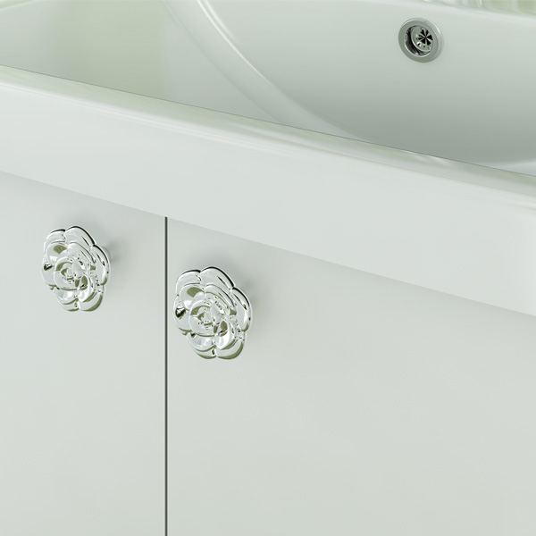 Тумба-умывальник Comforty "Флоренция-60" белый с раковиной Comforty 603