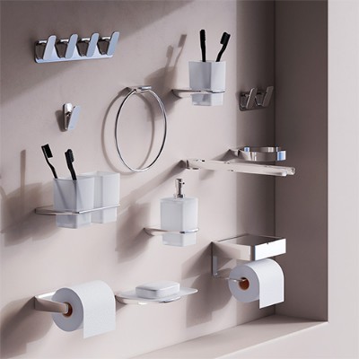 Держатель туалетной бумаги AM.PM Inspire V2.0 A50A341500 с полочкой для телефона и контейнером
