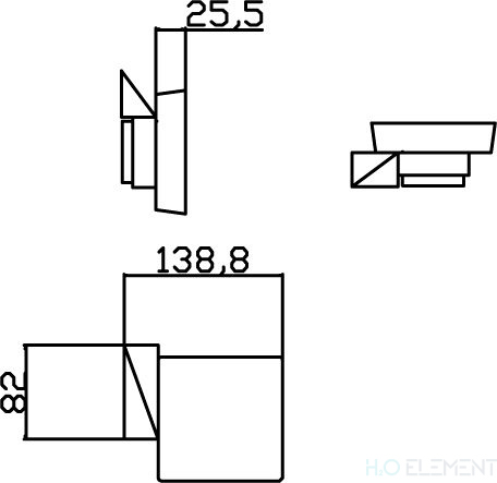 Мыльница Boheme New Venturo 10313-CR-B