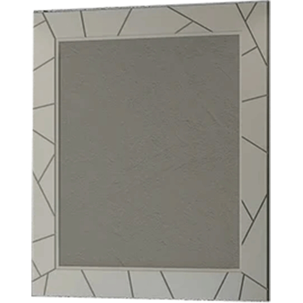 Зеркало Луиджи 90, цвет серый матовый
