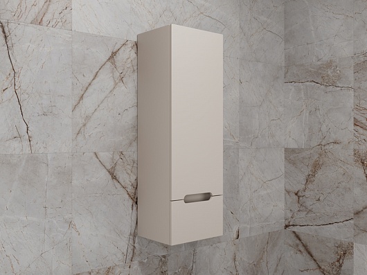 Колонна подвесная Style Line "Матис" 36 см, 1 ящик, КРЕМ, PLUS, ЭМАЛЬ, ЛС-00002311