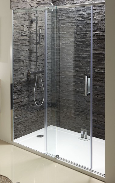 E22C120-BL Contra Раздвижная дверь 120 см, Черный