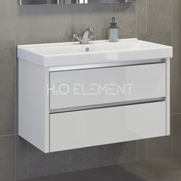 Тумба-умывальник Comforty "Дублин-90" белый с раковиной Comforty 8059