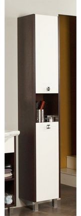 Шкаф Акватон Крит 1A152503KT50L цвет Белый, венге