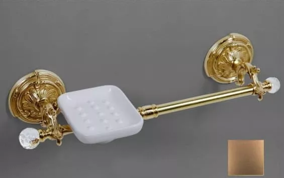 Полотенцедержатель ART&MAX BAROCCO CRYSTAL AM-2057P-Br-C, Бронза