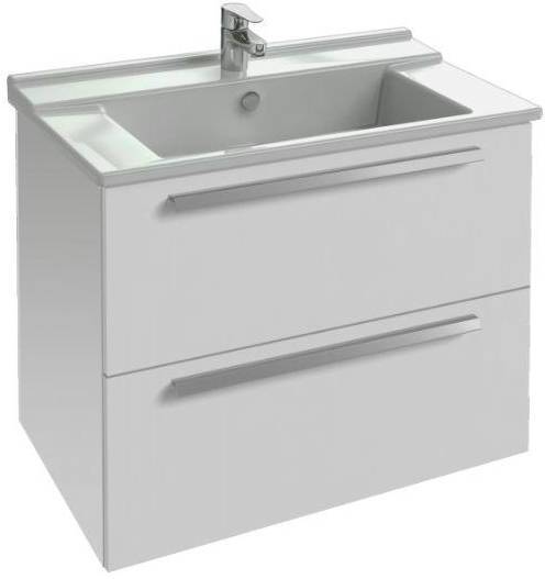 Тумба без раковины Jacob Delafon Struktura 77x56 EB1277-N18 белый