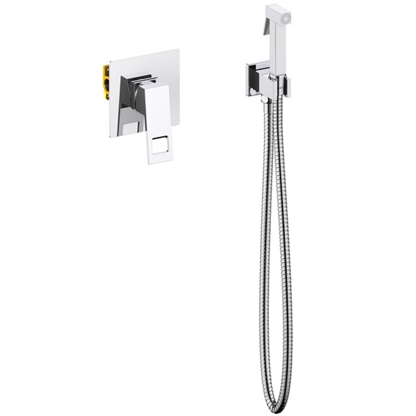 Смеситель встроенный с гигиеническим душем Timo Briana (7189/00SM)