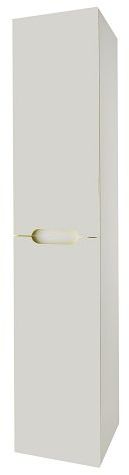 Шкаф-пенал Dreja Color 24607 левосторонний, белый глянец