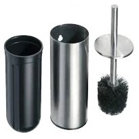 Ёршик для унитаза NEO напольный/подвесной, черная щетка