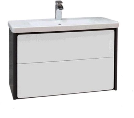 Тумба для комплекта Roca Ronda 80 белый глянец, антрацит