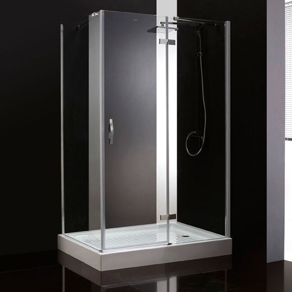 Душевой уголок Cezares Bergamo AH1 120/100 C Cr R