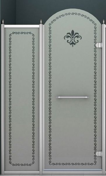 Душевая дверь в нишу Cezares Retro B11 120 PP Cr R