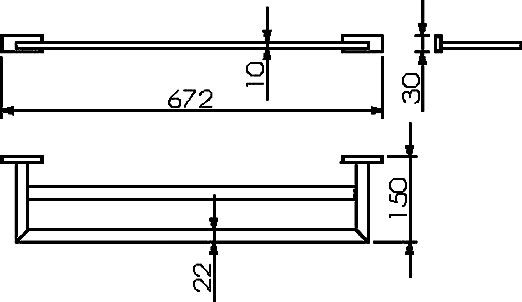 Полотенцедержатель Langberger Alster 11902A