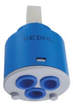 Картридж SEDAL с керам. пластинами 40 мм Lemark короткий, блистер (LM8505P-BL)