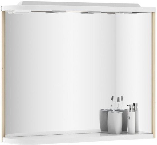 Зеркало Ravak Rosa М 780 береза/белое L