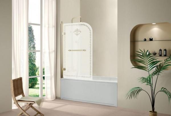 Душевая шторка Cezares Retro RETRO-V-1-80/145-CP-Cr-L