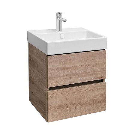 Тумба без раковины Jacob Delafon Tolbiac 50 EB1378-E75, дуб давос натуральный