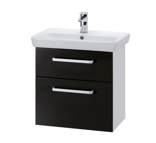 Dreja Тумба под раковину Go 20739 черный глянец