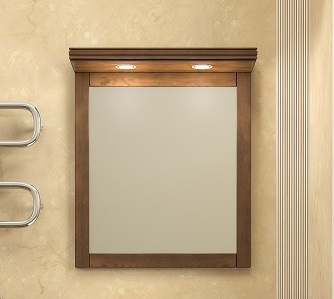 Зеркало Opadiris Мираж 65, цвет свет.орех, Z0000004695