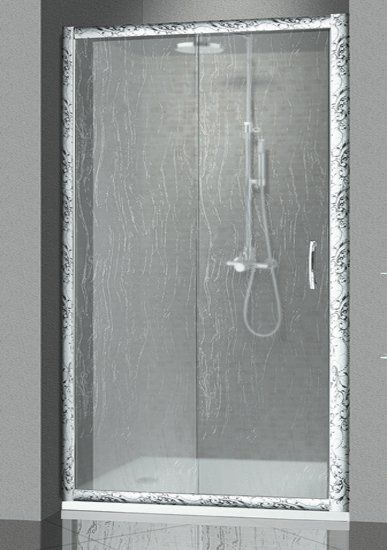 Душевая дверь в нишу Cezares Art-Gotico-BF-1-120-Gt-D-R