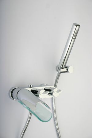 Смеситель Paini Morgana 73CR105VRKM для ванны с душем