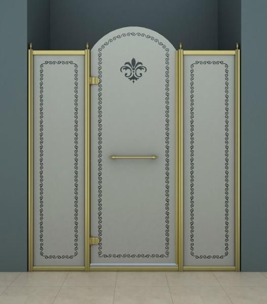 Душевая дверь в нишу Cezares Retro-B-13-150-CP-Br-R