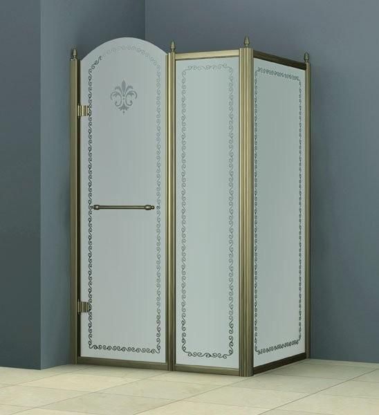 Cezares Retro-AH-11-120/100-CP-Br-L душевой уголок