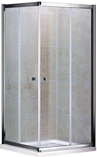 Душевой уголок Cezares Pratico PRATICO-A-2-80-P-Cr